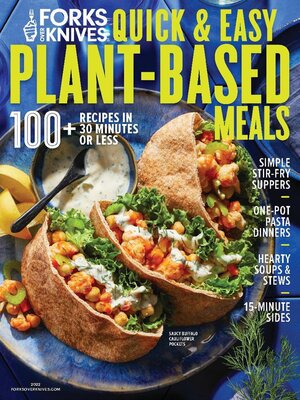 cover image of Forks Over Knives Quick & Easy Plant-Based 2022